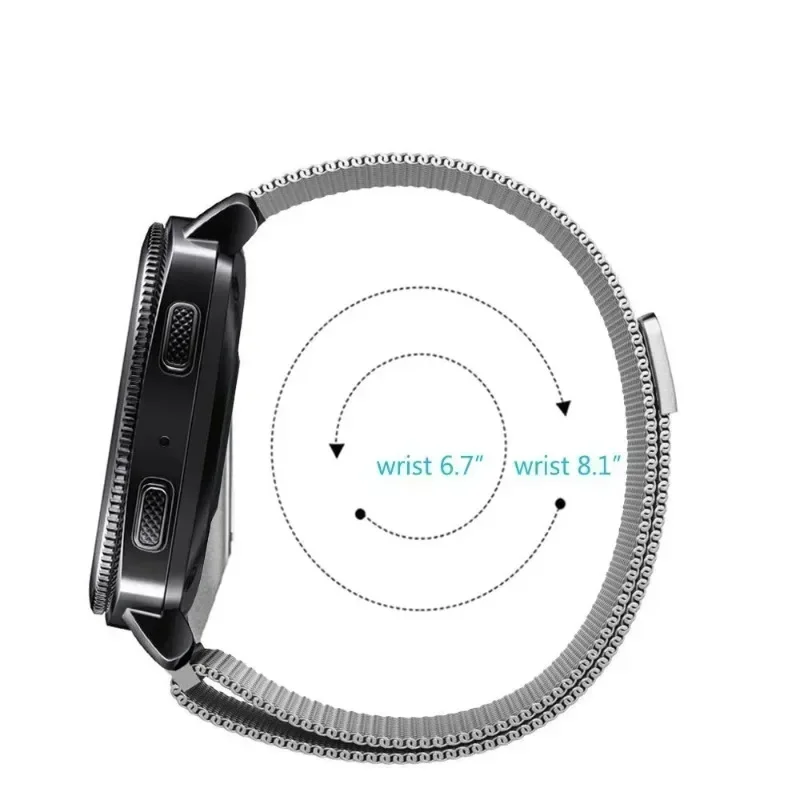 Stainless Steel Bracelet - Metal Strap for Watches, 20mm/22mm, Unisex