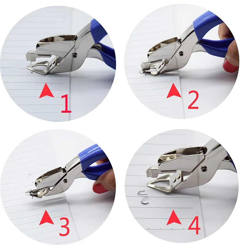 Staple Remover Mini Professional Handheld Lasting Pull Out Extractor Stapler Binding Tool Heavy Duty Durable Comfortable Metal Staple Remover