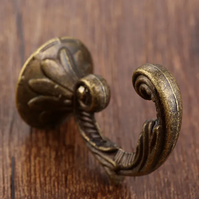 4 Pcs Vintage Ear Shape Wall Hook Add a Touch of Elegance to any Space