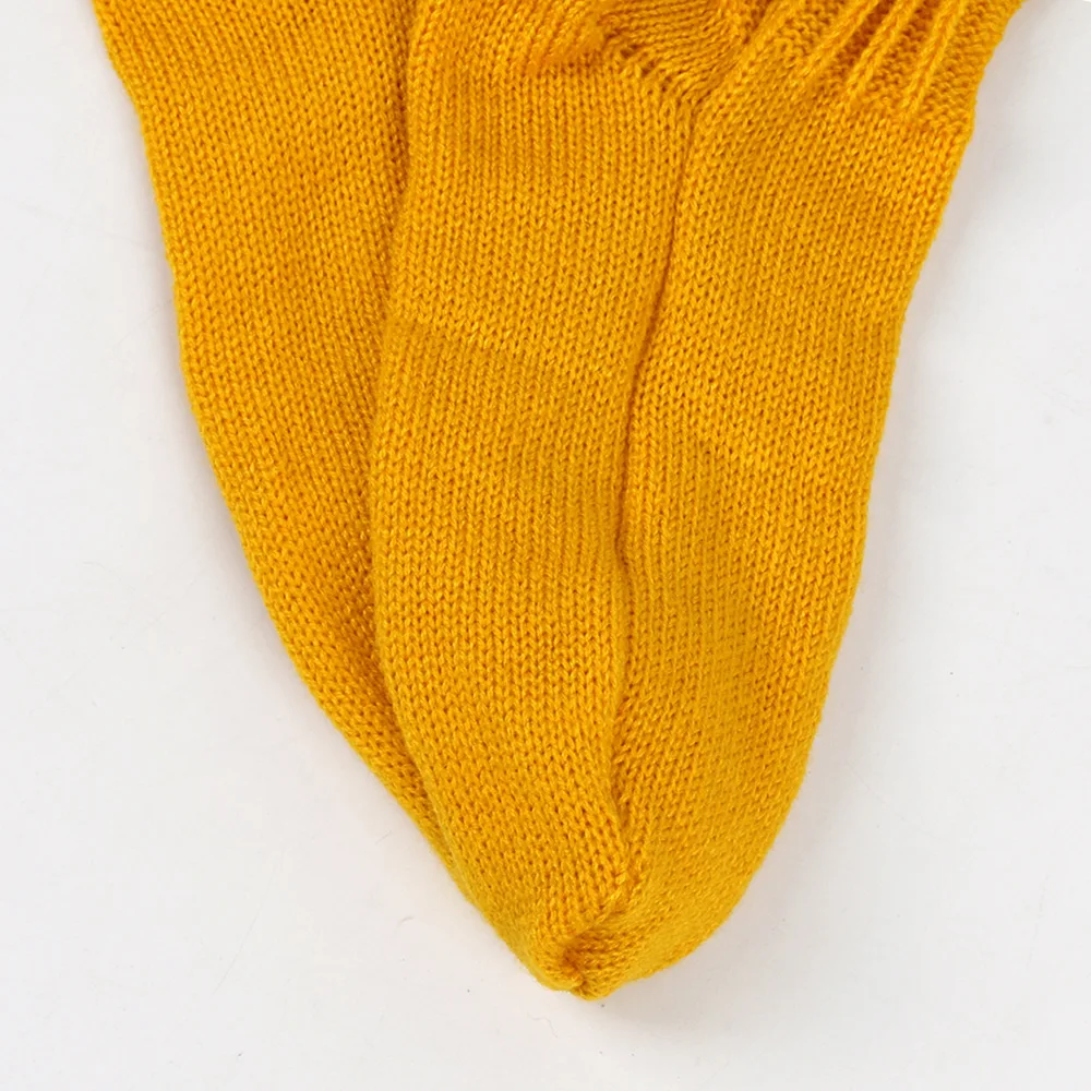 Dicke Bierkrug-Socken für Damen und Herren, Herbst und Winter, gestrickte Fußabdeckung, weiche Bodensocken, warme Mittelrohrsocken, EU 36–42 – Detail 6