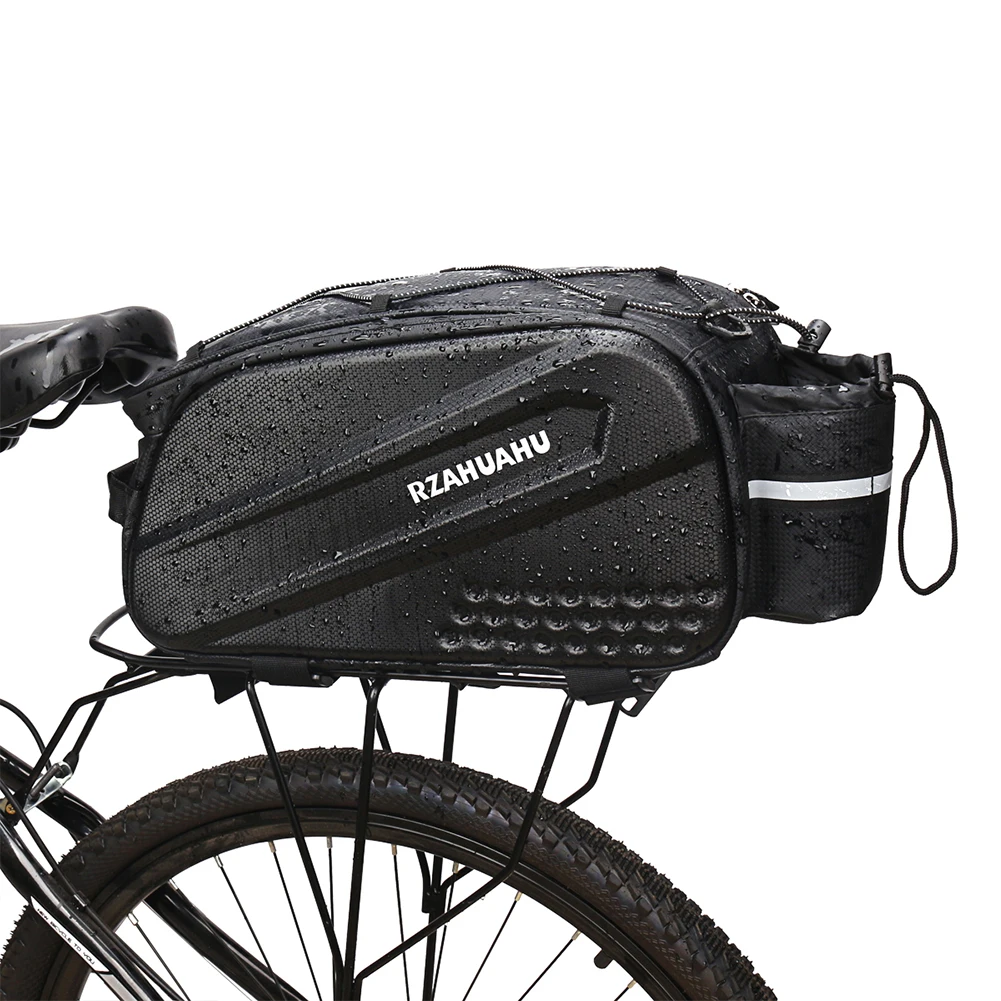 Rzahuahu 10l/8.6l Bicycle Rear Seat Bag Waterproof Bike Carrier Bags