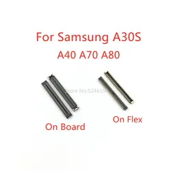 5-10Pcs USB Charger Charging Port FPC Connector 78Pin For Samsung Galaxy A30S A307F A40 A405F A70 A705F A80 A805F Plug On Board