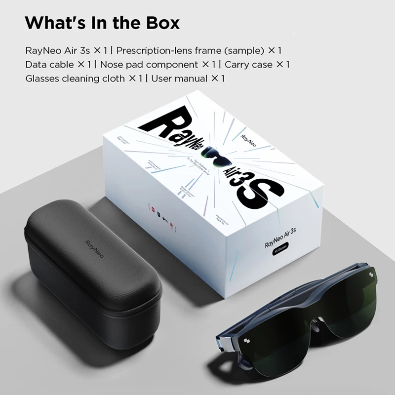 Rayneo Air 3S 3Rd Generation Pocket Tv Smart Ar Glasses Hd