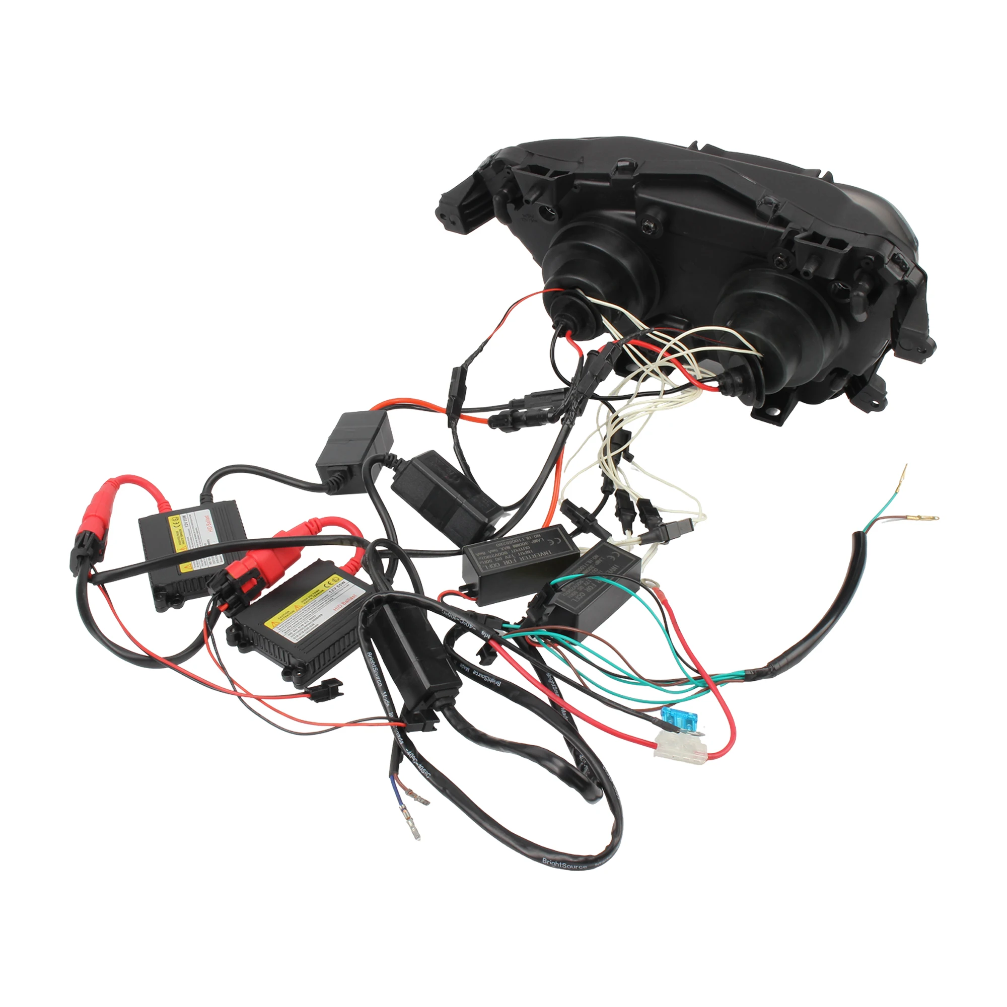 For Kawasaki Z250 Z800 2013 to 2017 Motorcycle Angel Eyes