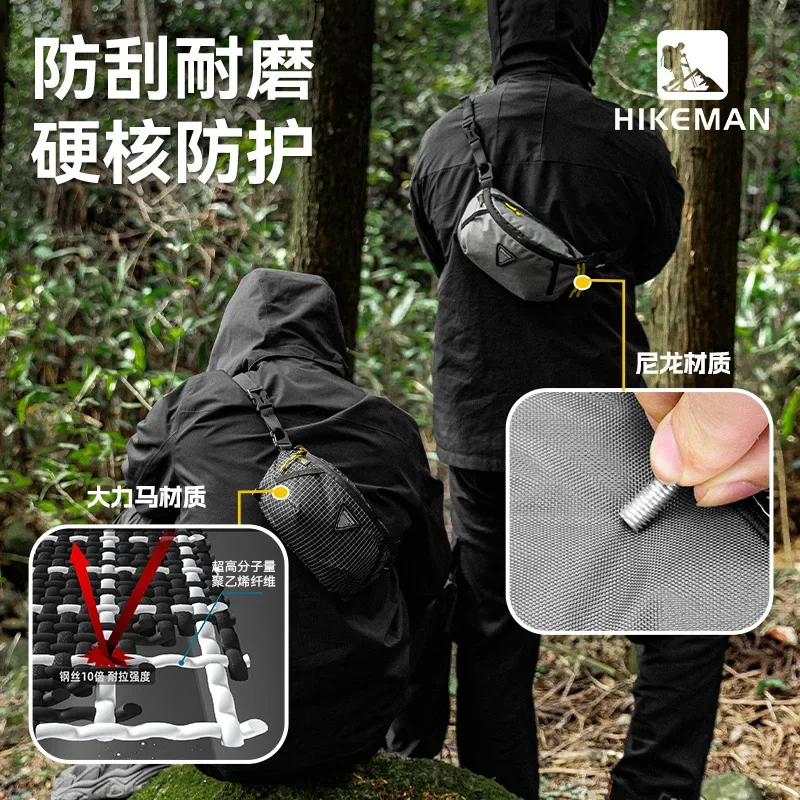 Waist Bag Outdoor Sports Mountaineering Cycling Mobile Bag Backpack Expansion Pack Travel Hiking Lightweight Equipment 4