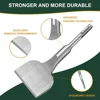 For 1 Pcs Rotary Hammer Drill Groove Flat Chisel Masonry Concrete Percussion Widening Drill Elbow (17x165x75 mm) 25°SDS PLUS 3