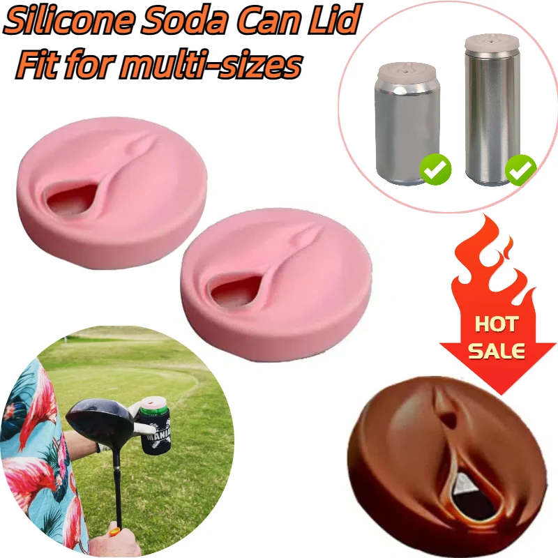 Silicone Soda Can Lids Leak Proof Sealed Bottle Cap Portable Beer Beverage Can Cap ECO-friendly Safe Durable