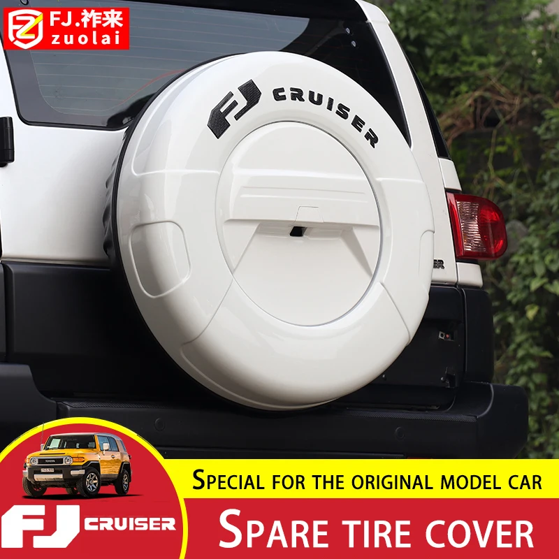 FJ クルーザー　スペアタイヤカバー 希少品】トヨタ FJクルーザー 純正 スペアタイヤブラケット 背面
