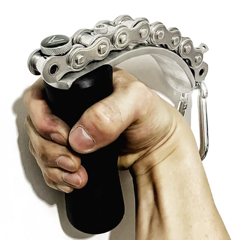 Adjustable Arm Wrestling Handle for Home Gym, Durable Wrist Trainer for Forearm and Power Workout