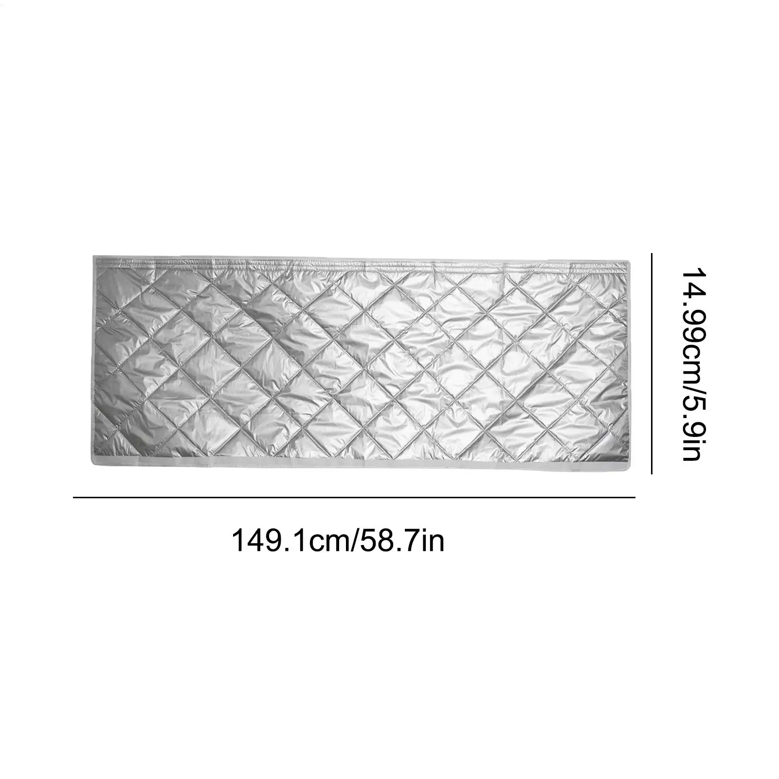 Air Conditioner Hose Insulation Cover AC Duct Vent Hose Insulated Cover Wrap with Adjustable Straps Exhaust Tube Accessories