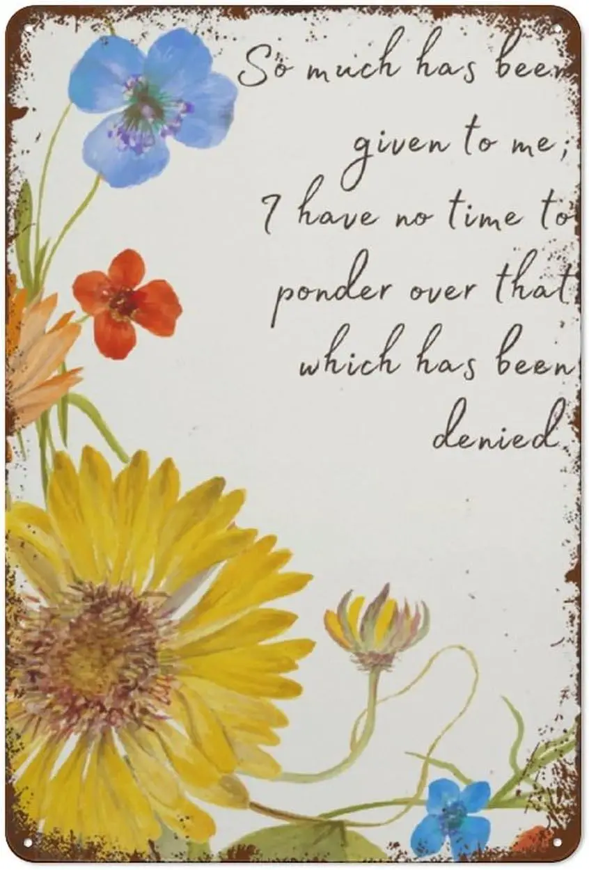 Citazione Poster Affermazione Stampa Premium Matte Vertical Poster Divertente Vintage Metal Tin Sign Decor Camera Da Letto Soggiorno