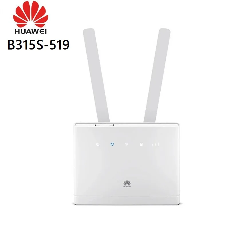 Unlocked New Huawei B315s-519 4G CEP Hotspot WIFI Router Wireless 150Mbps With 2Pcs Antennas PK B310s-518 B315s-22 wireless router