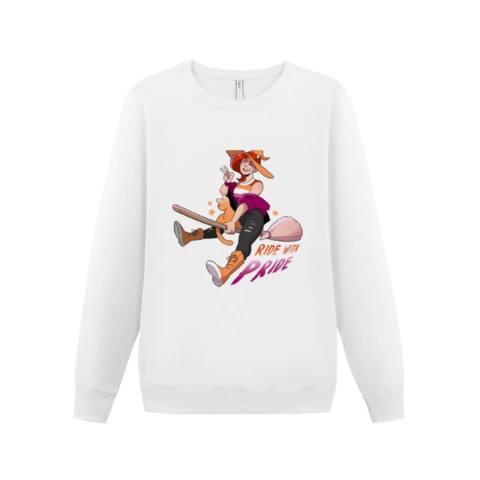 

New Ride with Pride - Lesbian Sweatshirt mens clothes streetwear men men's clothing men wear oversize sweatshirt