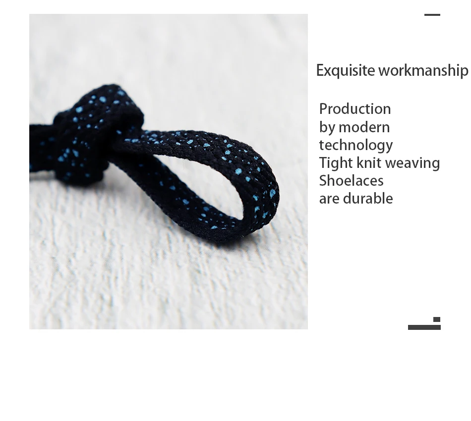 Premium Weiou Schnürsenkel, gepunktet, spritzwassernde, flache Schnürsenkel, 8 mm, bedruckt, spritzende, langlebige Sneaker-Schnürsenkel, Schuhzubehör für Erwachsene – Detail 6