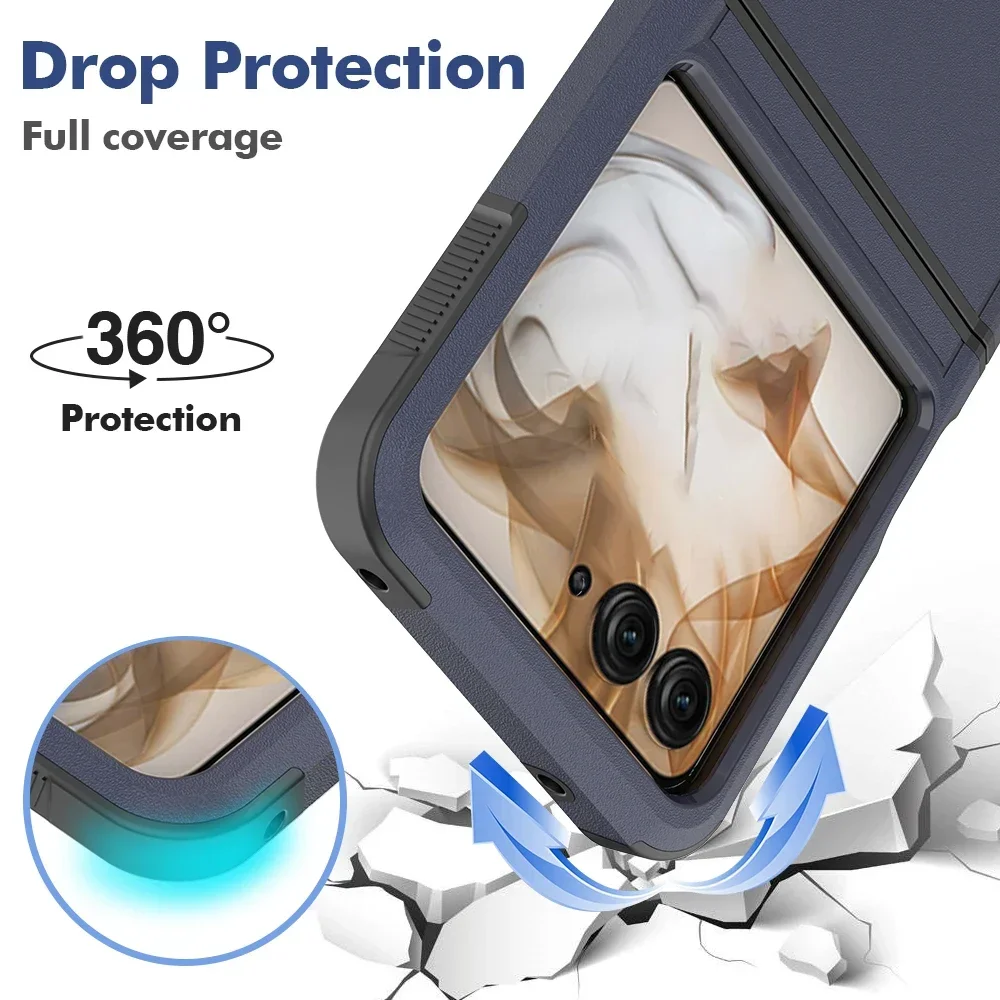 Ultimate Rugged Armor Shockproof Phone Case - Durable PC+TPU Protection Cover