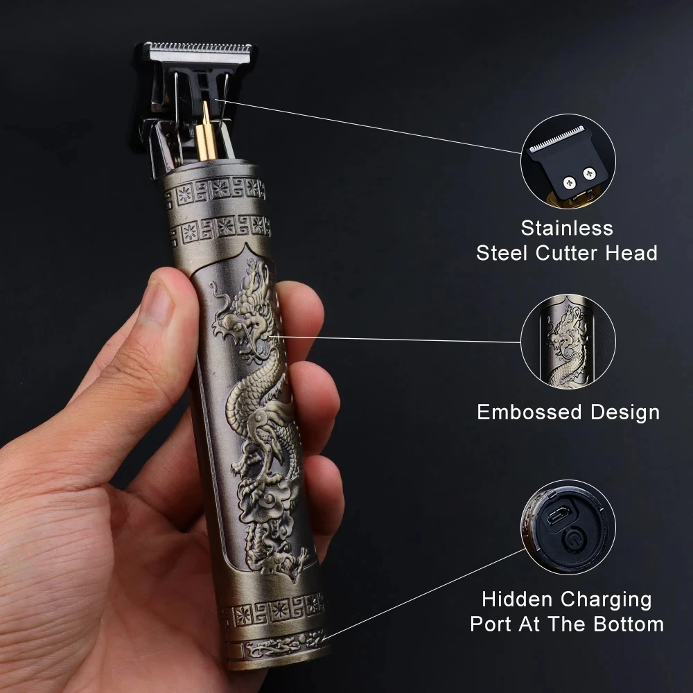 Professional Hair Trimmer Wireless Electric Hair Clipper Beard Shaver Men Hair Cutting Machine Barber For Men Haircut Style 3