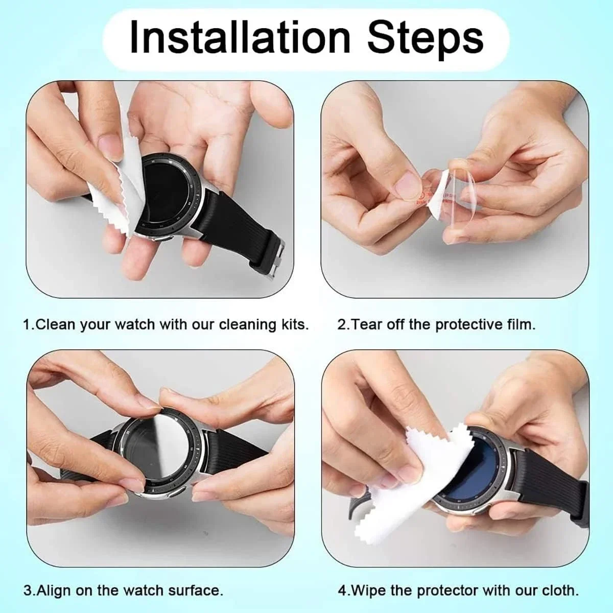 Hydrogel Protective Film Compatible for Garmin Fenix E 7X 7S