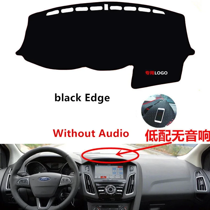 Anti-Slip Mat Dashboard Cover Pad Sunshade Dashmat Car Accessories For Ford Focus 3 2011 2012 2013 2014 2015 Mk3