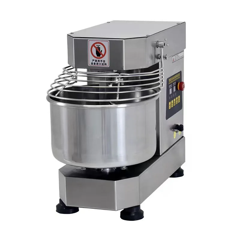 Heavy Duty Spiral Dough Mixer 10L Bread Mixer Planetary Dough Mixer Parts for Bakery Use 5