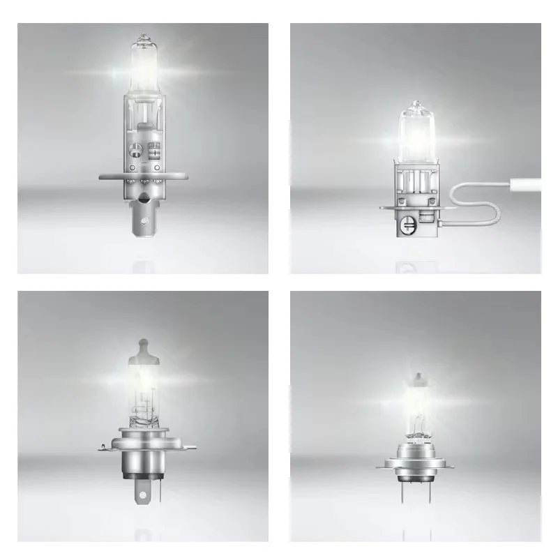 OSRAM 2pcs H1 H3 H4 H7 3200K 12V Original Line Yellow Lights Head Light Fog Lamp Car OEM Halogen Bulb Auto Lamp Made In China 5