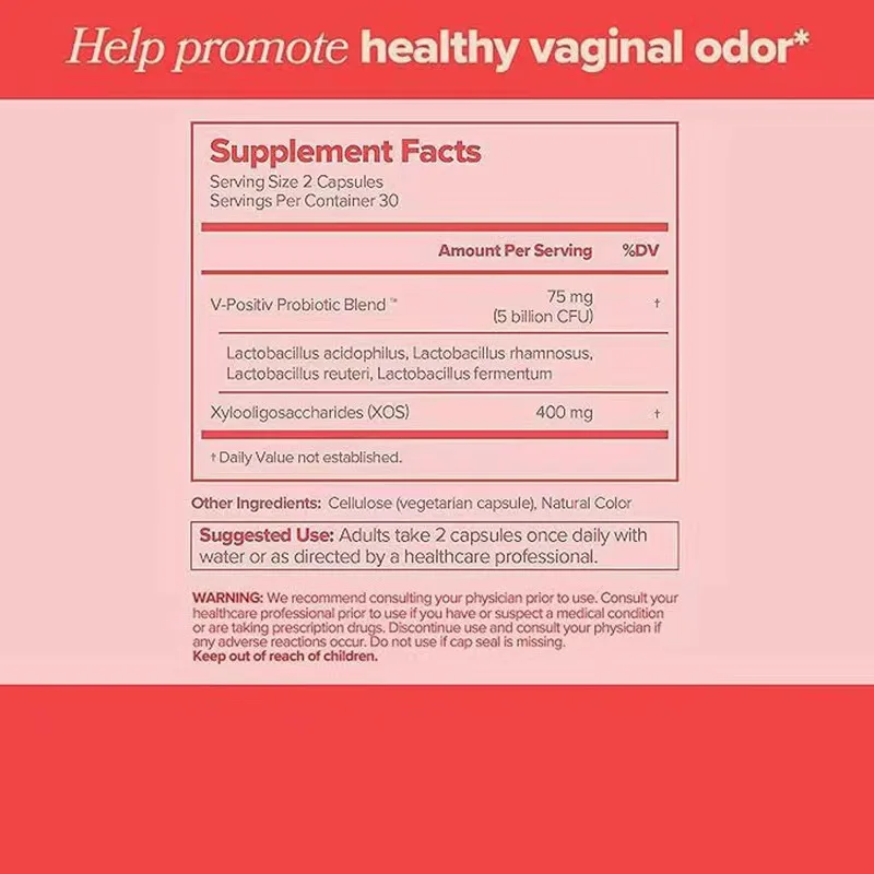 Women Probiotic Supplement 1/3/5 Bottles Women Probiotics