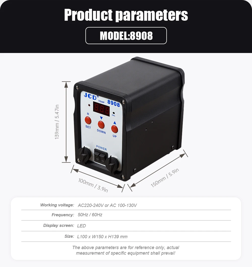 Soldering Iron Hot Air Soldering Station DIY Digital Rework Station Phone Repair