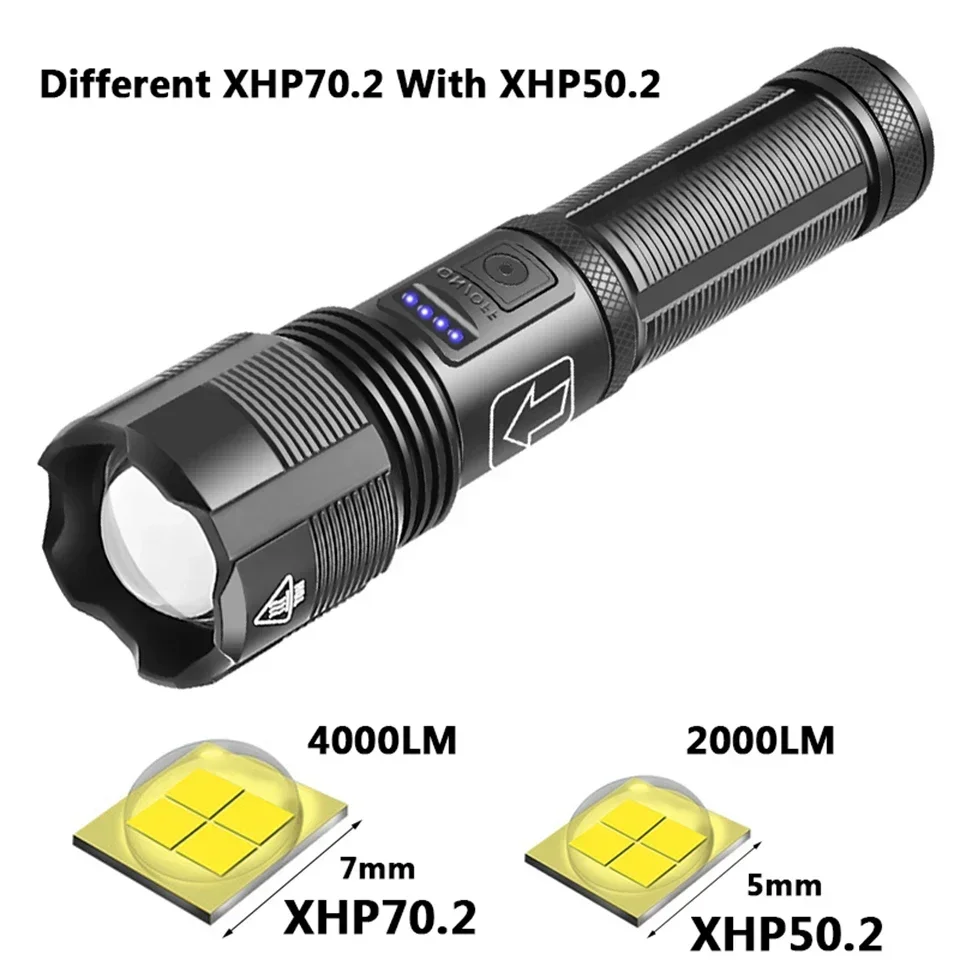 Description Picture 2 of itemPowerful Led Flashlight High Power Tactical Flashlight Rechargeable Torch Light Hand Lamp Led Lantern for Camping