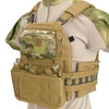 Tactical FCPC FCSK General Pouch Adapt Admin Panel Thermoplastic Tab Mini EDC Storage For Hunting Plate Carrier Chest Rig Vest 6
