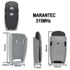 1/3/5 pcs MARANTEC 315MHz Garage Gate Remote Control For M3-3313 M3-2312 Digital 382 M3-2312 Digital 384 Fixed Code Duplicator 6