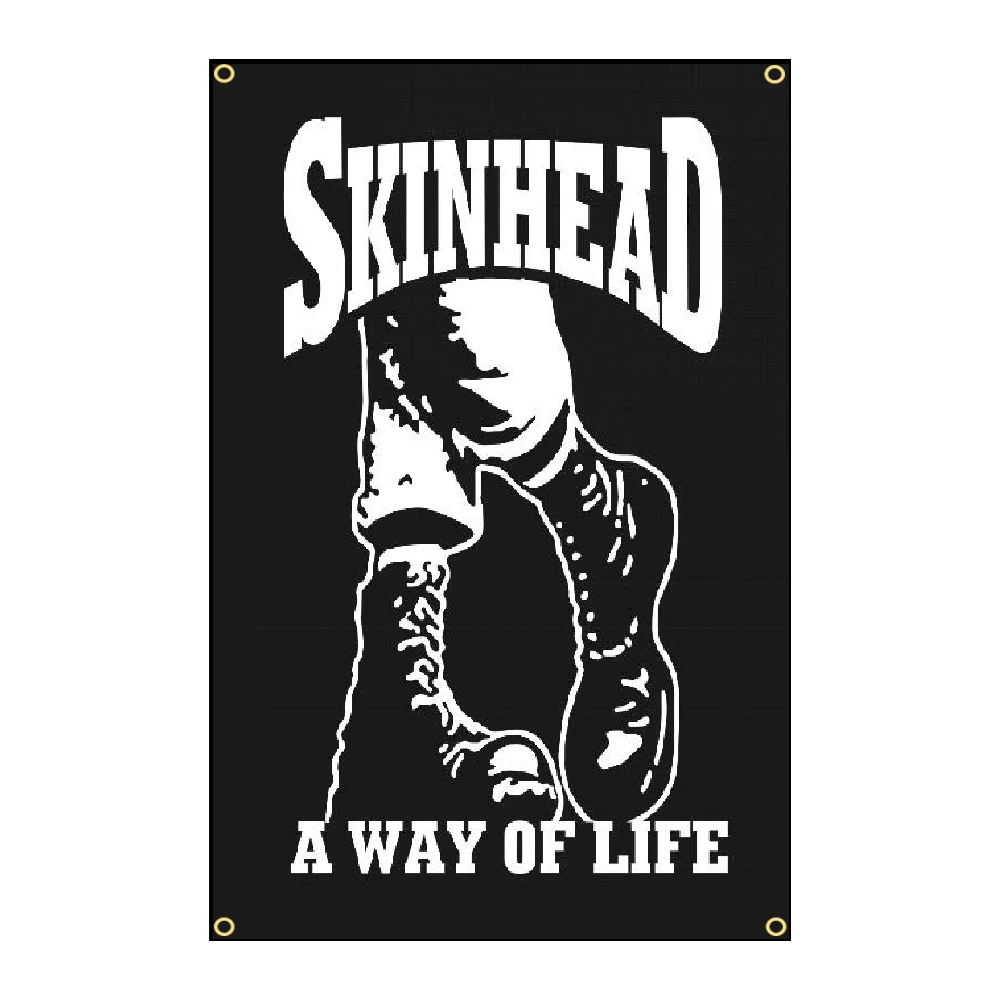 

Флаги для украшения SKINHEAD A WAY OF LIFE 90x150 см