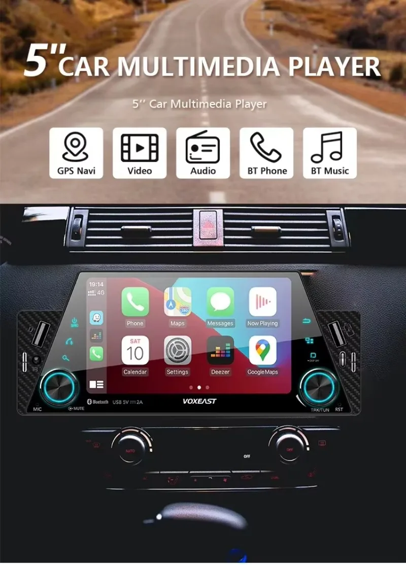 Car Audio Player,Advanced,High-Quality Sound,Automotive Entertainment System,Multi-Functional,User-Friendly Interface