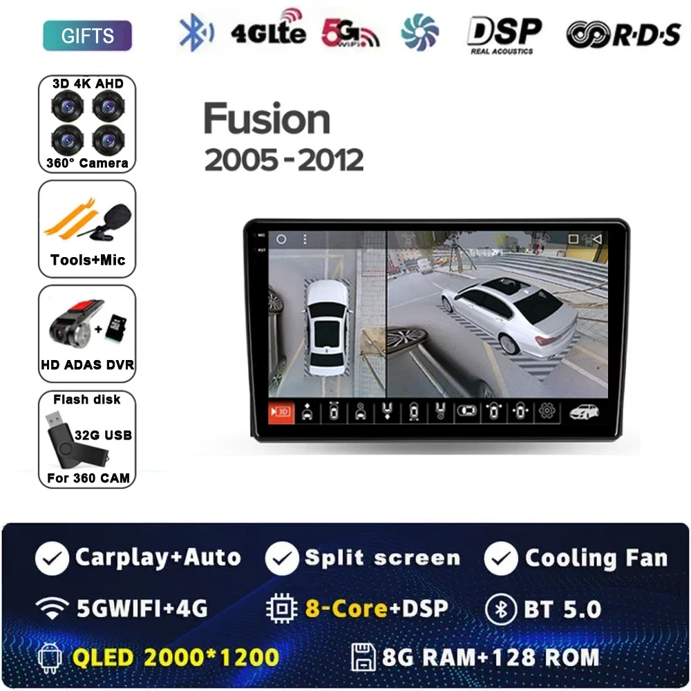 2K 8G 128G DVR 360