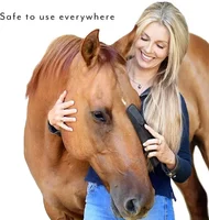 Horse Grooming Brush Massage Cleaning Flea Tick Removal Rubber Hair Comb Accessories Body Mane 6 In 1 Tail Bristle riding Brush 2