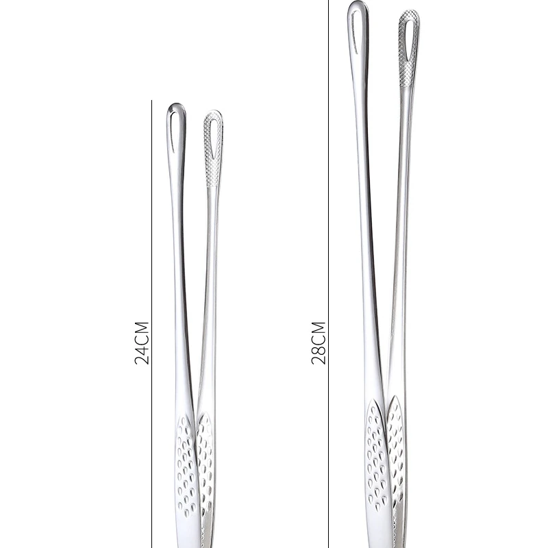 Stainless Steel Food Tongs Food Tongs Long Handle Non-Slip Barbecue Steak Kitchen Cooking Tools Accessories 1pc