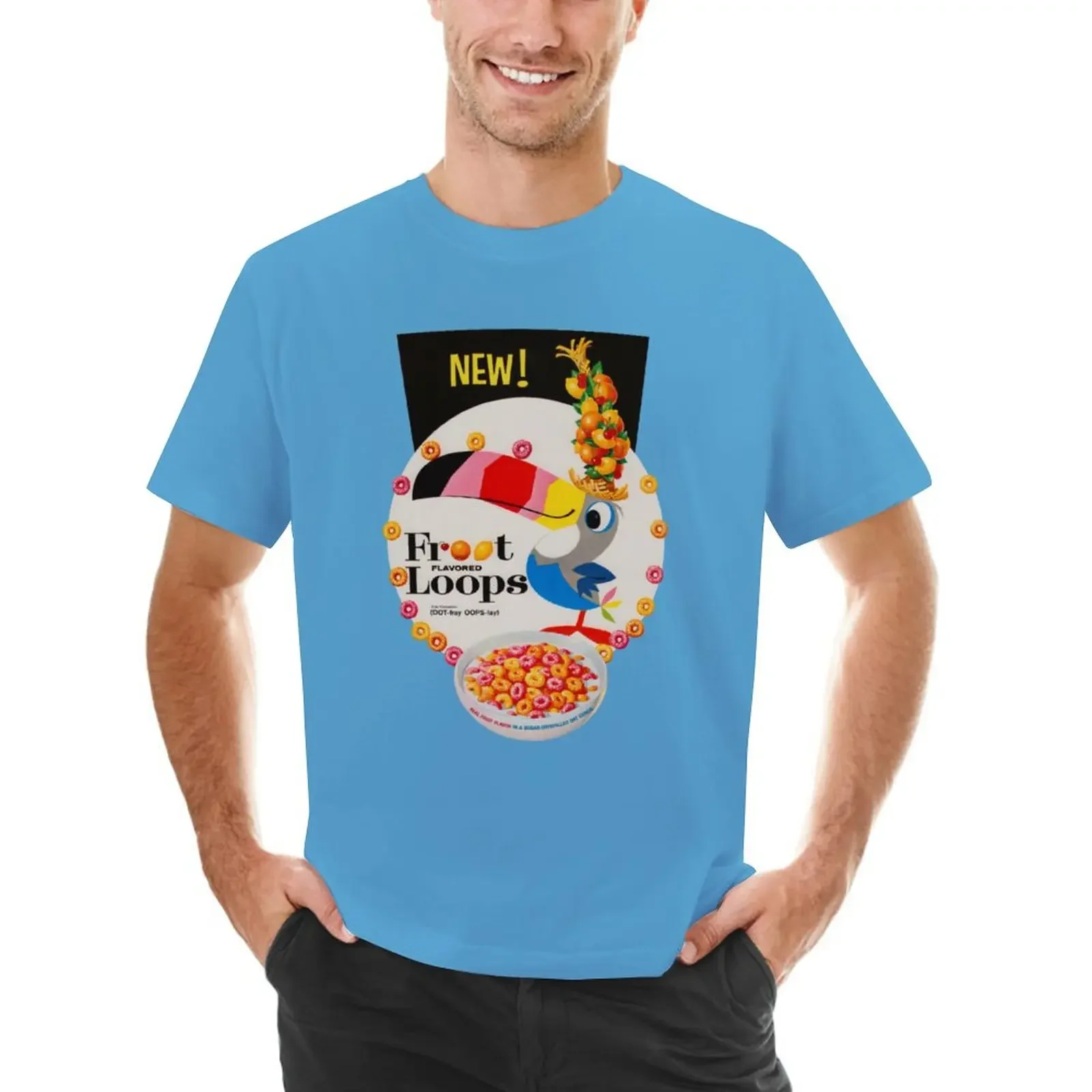 Maglietta Pubblicitaria Vintage Fruit Loops New Edition Summer Tops Animal Prinfor Boys For A Boy Men T Shirt