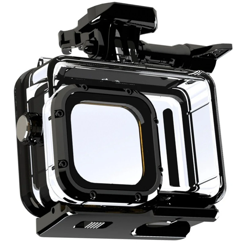 GoPro Hero 9 용 방수 하우징 케이스, 블랙 다이빙 보호 수중 다이빙 커버, GoPro9 액세서리