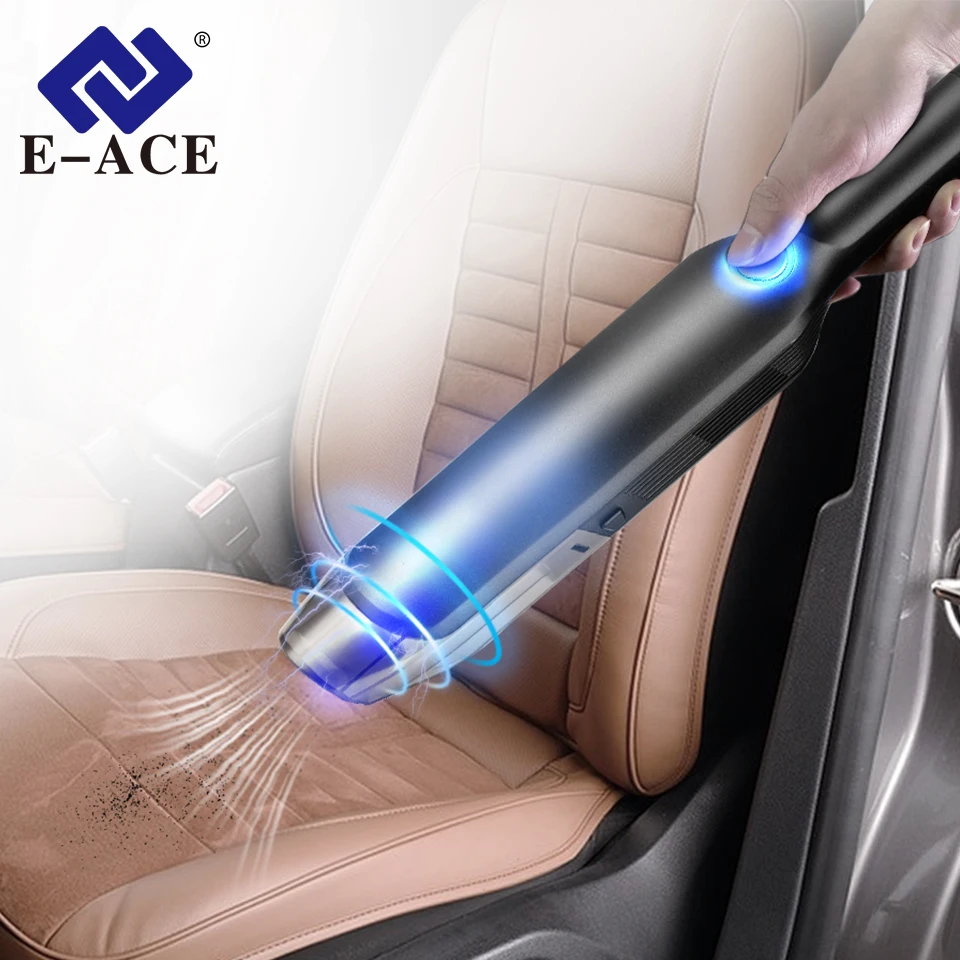 

E-ACE Cordless 15000Pa Vacuum Cleaner For Car Portable Wireless Handheld Car Vacuum Car & Home & Computer Cleaning High Suction