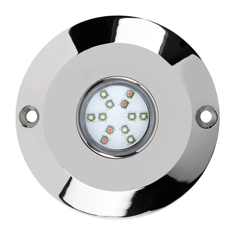 

Boat Parts 60W 316L Stain-less Steel 12V LED Boat Underwater RGB Lights
