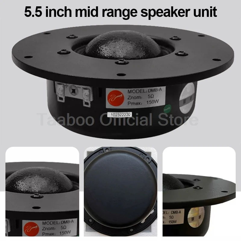 10 Inch High Power Bookshelf PassiveSpeaker High School Low Three-Way Front Speaker Fidelity Home Theater Audio Sound Box