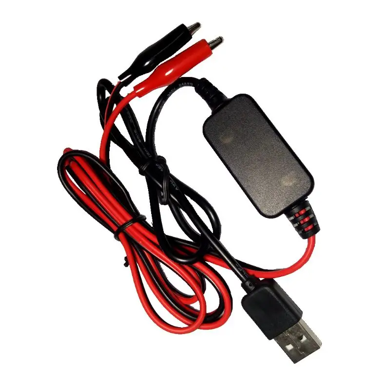 Dual Battery USB Step-Down Converter Cable - 5V to 3V