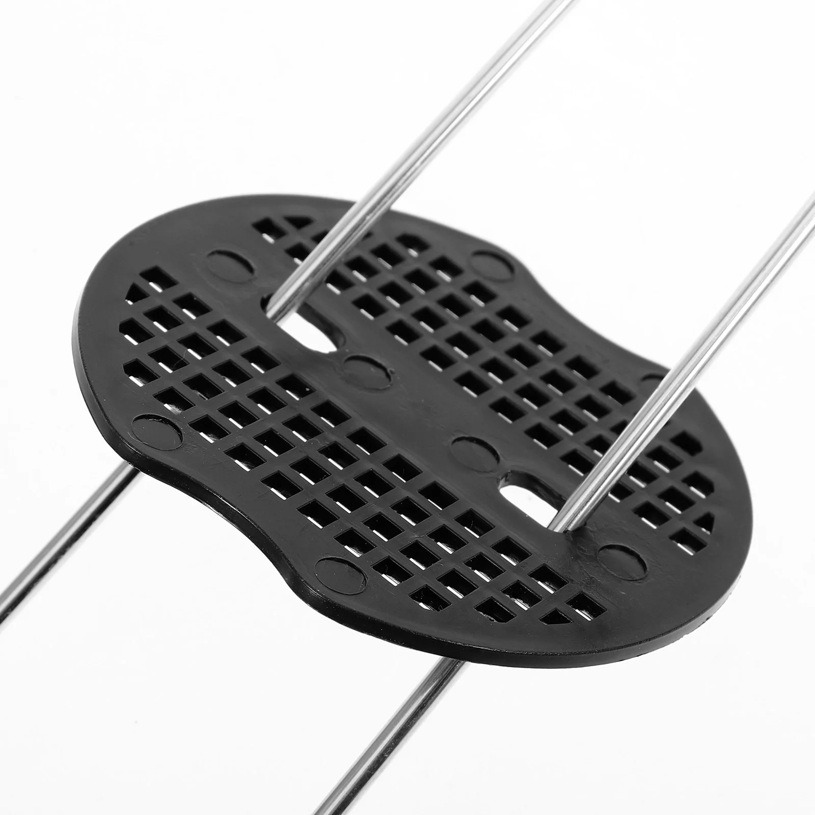 50 Sets Floor Nails Lawn Fastening Insect Net DIY Ground U-shaped Pegs Black Garden Stakes Camping Tents