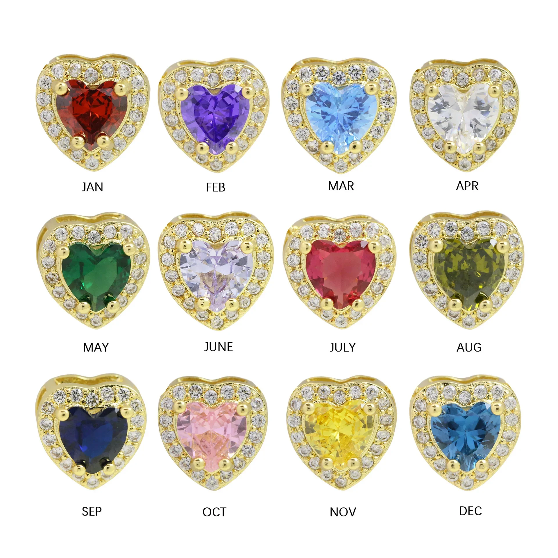 New Customizable Alphabet Initial Small Pendant Necklace Sparkling CZ Zircon A-Z Letter Gold Color Choker Birthday Gifts Jewelry