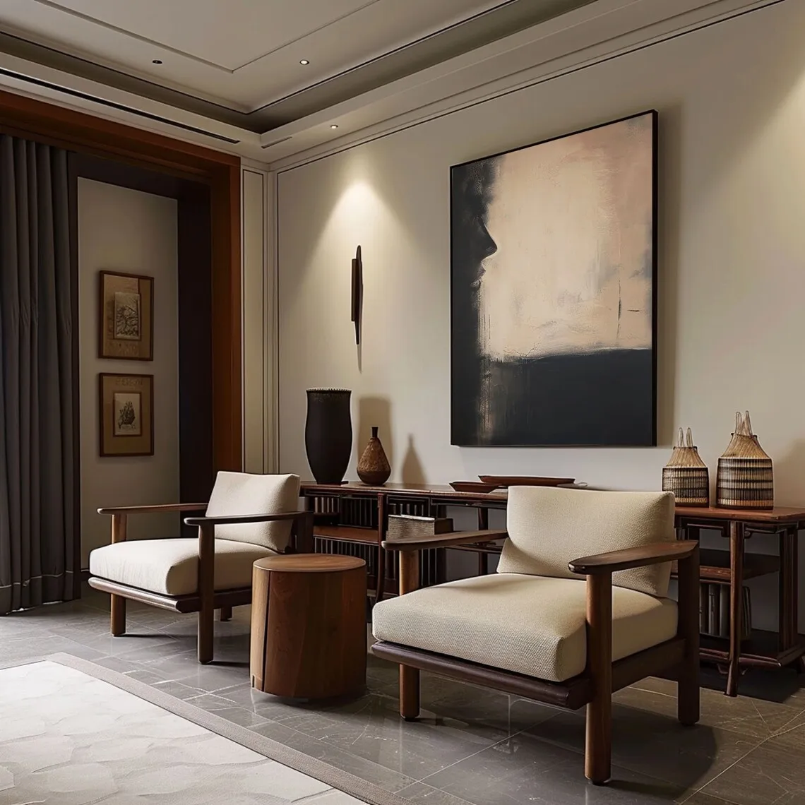 Wabi-Sabi Wall Art Black Beige Abstract Painting Medieval Black Beige Handmade Canvas Oil Painting Black Minimalist Wall Decor Wabi-Sabi Wall Art Black Beige Abstract Painting Medieval Black Beige Handmade Canvas Oil Painting Black Minimalist Wall Decor