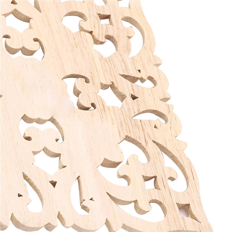 AT21-3X Holzaufkleber-Versorgung, Applikation im europäischen Stil, echtes Holzschnitzzubehör und Einzelhandel. Holzschnitzerei 20 x 20 x 2 cm