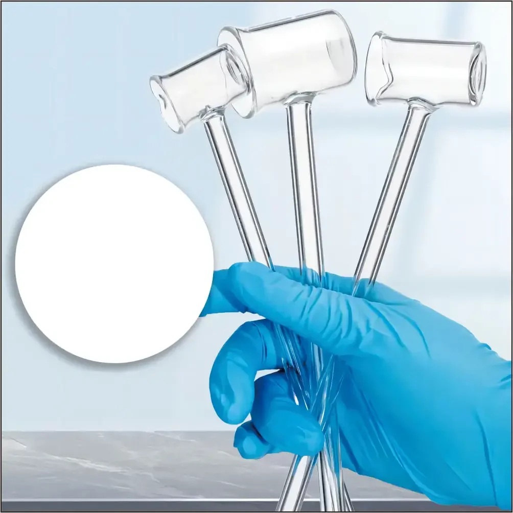 

Glass Acid Spoon Acid Cup Sampling Cup Long Handled Liquid Cup Funnel Sampling Spoon