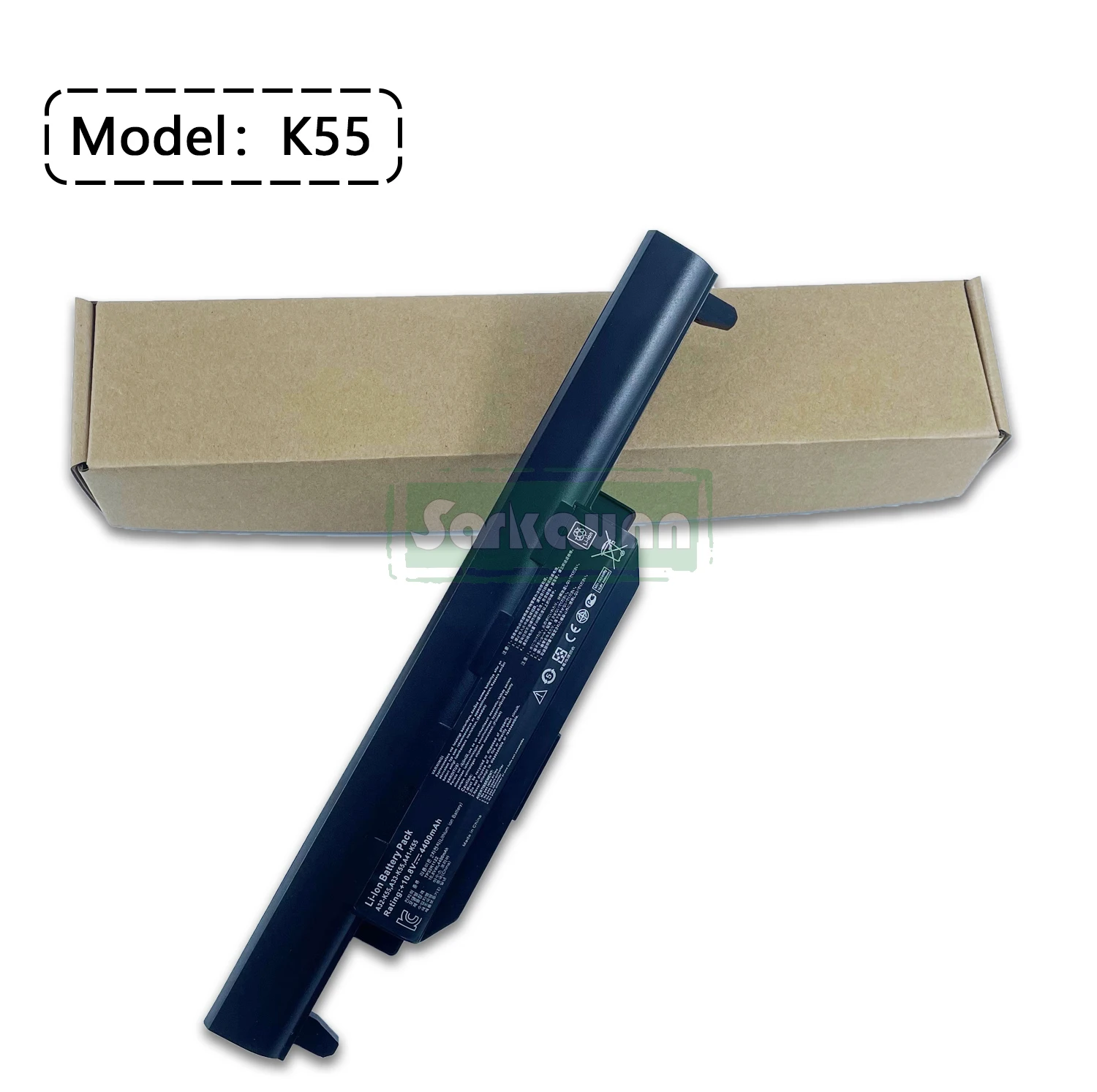 Sarkawnn-bateria do Portátil para Asus 5200mah A41-k55 A32-k55 A33-k55 A45 A45d A45de Ia45 - Imagem 4