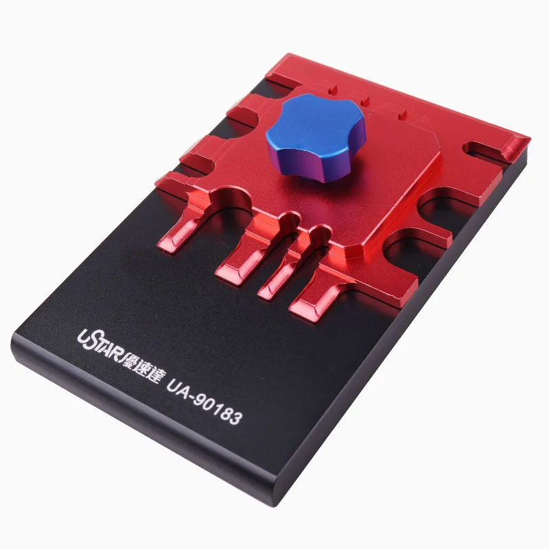 USTAR Etching Sheet Bending Vise Mini Photo Etched Parts Bender Model Assembly Tool Hobby Accessory 6