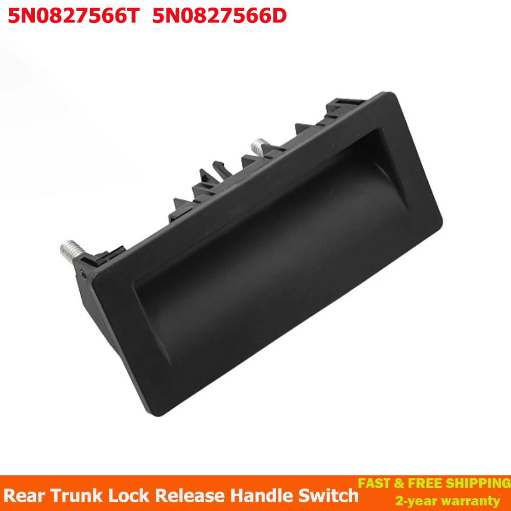 5n0827566t Rear Trunk Opening Clasp Handle Switch For Audi Q7 A7 Skoda ...