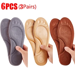 Enhanced Comfort Orthopedic Shoe Insoles with Arch Support - EU 35-36 225mm (6pcs)