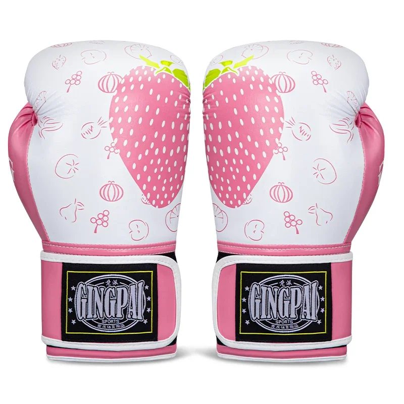 

PU Leather Pro Style Boxing Gloves for Women, Training Muay Thai,Sparring,Fighting Kickboxing,Adult Heavy Punching Bag Gloves